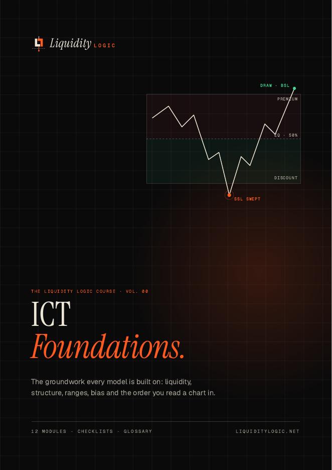 Cover of the Liquidity Logic course: ICT Foundations, Vol. 00